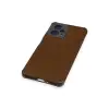 Xiaomi Redmi Note 12 5g Kılıf Loop Deri Silikon - Kahverengi