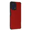 Xiaomi Redmi Note 12 5g Kılıf Loop Deri Silikon - Kırmızı