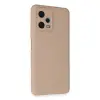 Xiaomi Redmi Note 12 5g Kılıf Nano İçi Kadife Silikon - Pudra