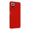 Xiaomi Redmi Note 12 Pro 4g Kılıf Nano İçi Kadife Silikon - Kırmızı
