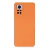 Xiaomi Redmi Note 12 Pro 4g Kılıf Nano İçi Kadife Silikon - Turuncu
