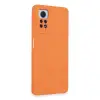 Xiaomi Redmi Note 12 Pro 4g Kılıf Nano İçi Kadife Silikon - Turuncu