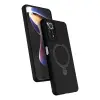 Xiaomi Redmi Note 12 Pro 4g Regal Magsafe Standlı Kapak - Siyah