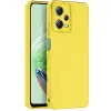Xiaomi Redmi Note 12 Pro 5g Kılıf Nano İçi Kadife Silikon - Sarı