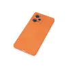 Xiaomi Redmi Note 12 Pro 5g Kılıf Nano İçi Kadife Silikon - Turuncu