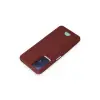Xiaomi Redmi Note 12s Kılıf Kelvin Kartvizitli Silikon - Bordo