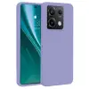 Xiaomi Redmi Note 13 4g Kılıf First Silikon - Lila