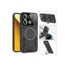 Xiaomi Redmi Note 13 4g Kılıf Joy Lens Standlı Kapak - Mor