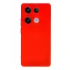 Xiaomi Redmi Note 13 4g Kılıf Nano İçi Kadife Silikon - Kırmızı