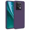 Xiaomi Redmi Note 13 Pro 4g Kılıf First Silikon - Mor