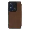 Xiaomi Redmi Note 13 Pro 4g Kılıf Flip Cover - Taba