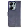 Xiaomi Redmi Note 13 Pro 4g Kılıf Trend S Plus Kapaklı Kılıf - Lacivert