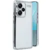 Xiaomi Redmi Note 13 Pro Plus Kılıf Razer Lensli Silikon - Gümüş