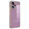 Xiaomi Redmi Note 13 Pro Plus Kılıf Volet Silikon - Mor