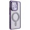 Xiaomi Redmi Note 14 4g Joke Simli Magneticsafe Kılıf - Derin Mor