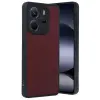 Xiaomi Redmi Note 14 4g Kılıf Aras Deri Kapak - Bordo
