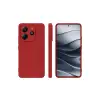 Xiaomi Redmi Note 14 4g Kılıf First Silikon - Kırmızı