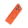 Xiaomi Redmi Note 14 4g Regal Magsafe Standlı Kapak - Turuncu