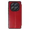 Xiaomi Redmi Note 14 Pro 4g Kılıf Flip Cover - Kırmızı