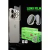 Xiaomi Redmi Note 14 Pro 4g Raze Metal Kamera Lens - Gümüş
