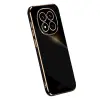 Xiaomi Redmi Note 14 Pro Plus Kılıf Volet Silikon - Siyah