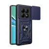 Xiaomi Redmi Note 15 4g Pars Lens Yüzüklü Silikon - Lacivert