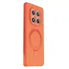 Xiaomi Redmi Note 15 Pro 4g Regal Magsafe Standlı Kapak - Turuncu