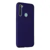 Xiaomi Redmi Note 8 Kılıf Nano İçi Kadife Silikon - Mor