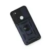 Xiaomi Redmi Note 8 Kılıf Pars Lens Yüzüklü Silikon - Lacivert