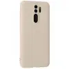 Xiaomi Redmi Note 8 Pro Kılıf First Silikon - Krem