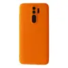 Xiaomi Redmi Note 8 Pro Kılıf First Silikon - Turuncu