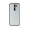 Xiaomi Redmi Note 8 Pro Kılıf Montreal Silikon Kapak - Gri