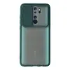 Xiaomi Redmi Note 8 Pro Kılıf Palm Buzlu Kamera Sürgülü Silikon - Yeşil