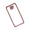 Xiaomi Redmi Note 9 Kılıf Miami Şeffaf Silikon - Fuşya