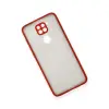 Xiaomi Redmi Note 9 Kılıf Montreal Silikon Kapak - Kırmızı
