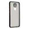Xiaomi Redmi Note 9 Kılıf Montreal Silikon Kapak - Siyah
