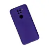Xiaomi Redmi Note 9 Kılıf Nano İçi Kadife Silikon - Mor