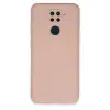 Xiaomi Redmi Note 9 Kılıf Nano İçi Kadife Silikon - Pudra