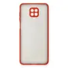 Xiaomi Redmi Note 9 Pro Kılıf Montreal Silikon Kapak - Kırmızı