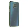 Xiaomi Redmi Note 9 Pro Kılıf Razer Lensli Silikon - Yeşil