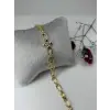    Zirkon Taşlı Pirinç Zirkon Bileklikler 17+2 Cm  - Kbl0331