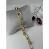    Pirinç Bileklikler 19 Cm  - Kbl0340