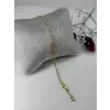    Zirkon Taşlı Pirinç Zirkon Bileklikler 17+2 Cm  - Kbl0305