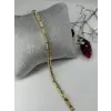    Zirkon Taşlı Pirinç Zirkon Bileklikler 17+2 Cm  - Kbl0321