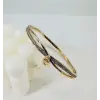 Zirkon Taşlı Pirinç  Xuping Bileklik 5.9 Mm - Kbl0208