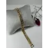    Pirinç Xuping Bileklik 18 Cm  - Kbl0329