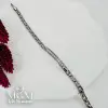 Rodyum Zirkon Taşlı Pirinç Bileklikler 19 Cm - Kbl0053
