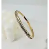 Zirkon Taşlı Pirinç  Xuping Bileklik 5.6 Mm - Kbl0204