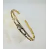 Zirkon Taşlı Pirinç  Xuping Bileklik 5.9 Mm - Kbl0194