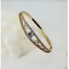 Zirkon Taşlı Pirinç  Xuping Bileklik 5.7 Mm - Kbl0205